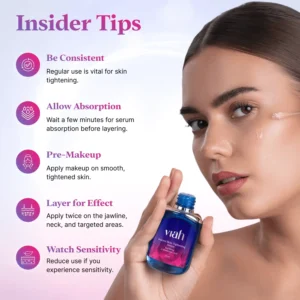 Firming serum for sagging skin and fine lines