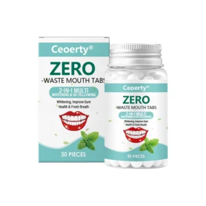 Ceoerty Zero-Waste Mouth Tabs for sustainable dental care