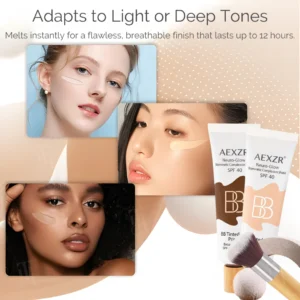 Biomimetic skin protection with SPF 40 by AEXZR Neuro-Glow