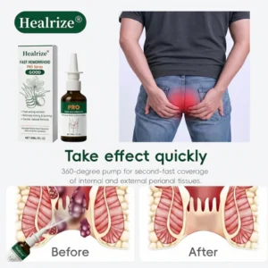 Healrize Fast Hemorrhoid PRO Spray for rapid swelling relief