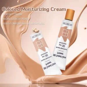 Full coverage BB cream for hiding dark spots and redness