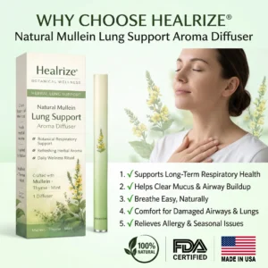 Healrize Lung Support Diffuser before and after air purification