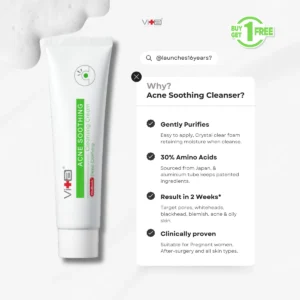 Best effective pH-balanced cleanser for soothing active breakouts