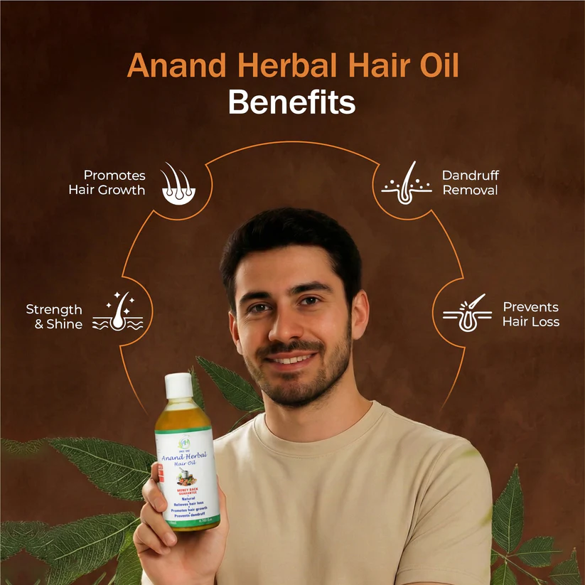 ANAND oil for strengthening hair roots