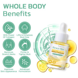 flysmus BewtyMax Collagen Lifting Body Oil texture and absorption