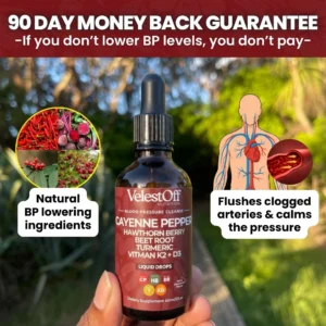 Cayenne circulation blood pressure blend for heart health