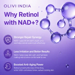 Advanced peptide eye cream with Retinol for firming skin