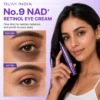 NAD + Retinol + 50 Peptides Eye Cream for deep wrinkle reduction