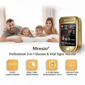 Mresio Professional 12in1 glucose monitor for painless testing