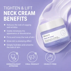 Best professional cream for smoothing neck wrinkles Biozyra