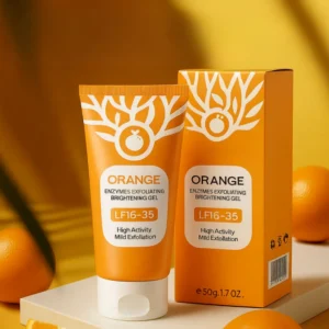 CitraGlow orange enzyme exfoliating gel bottle