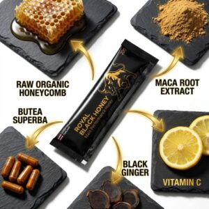 Royal Black Honey for overall health and endurance boost