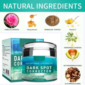 Yujia Dark Spot Corrector before and after results on facial spots