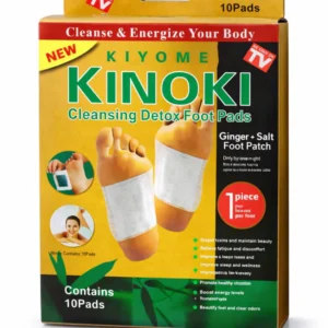 Advanced Herbal Foot Detox Patch before and after results on wellness