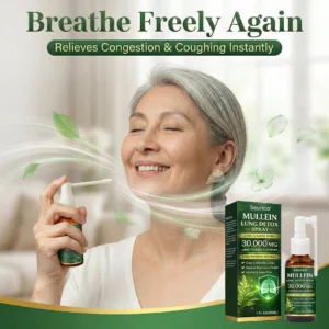 Seurico Advanced Botanical Mullein Lung Detox Spray for clear lungs