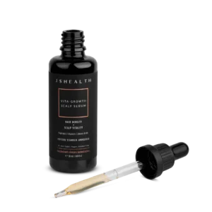Vitamin-infused peptide serum for healthy scalp maintenance
