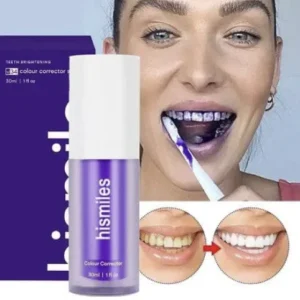 Hismile V34 Teeth Whitening Colour Corrector Serum for yellow removal