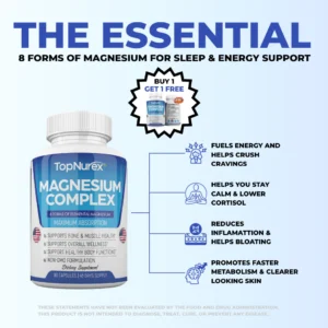 Top Nurex Magnesium Complex for muscle cramps and relief