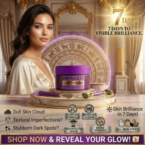 Derma Q10 Night Cream with Kojic Acid for face