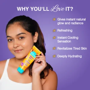 Olivia Ubtan glow face wash for tan removal