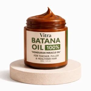 Pure raw Batana oil from Honduras for hair repair