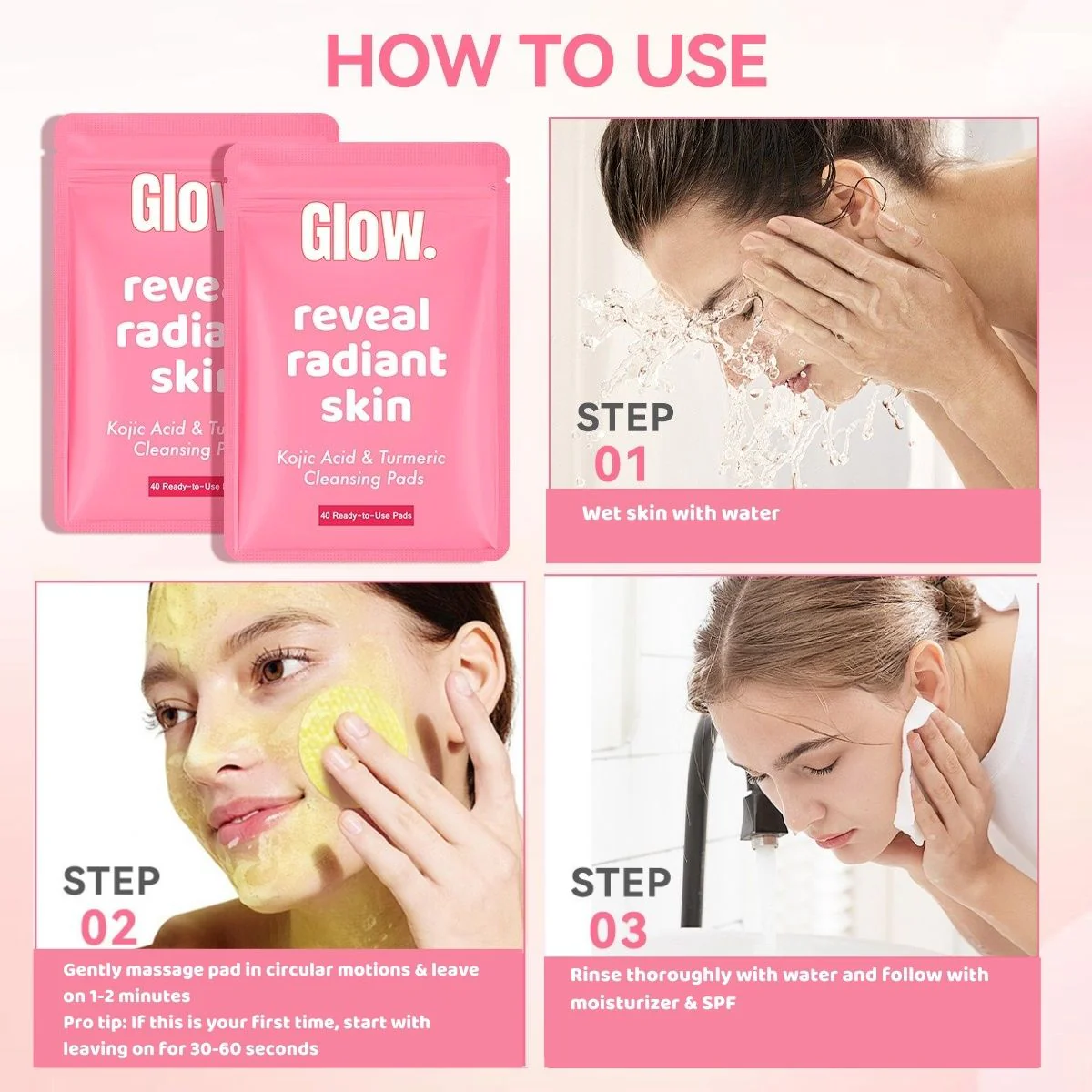 Kojic acid and turmeric radiance bundle for dark spots