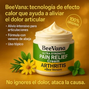 Beevana Original fast relief cream for joint discomfort