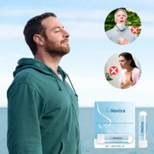 Nuvira Nasal Inhaler before and after results on clear breathing