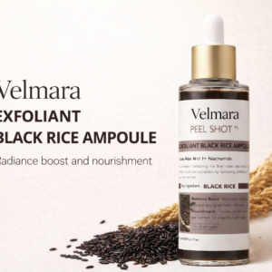 Korean rice peel shot ampoule before and after results