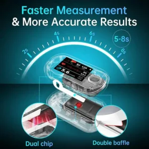 Advanced non-invasive health monitor before and after daily checkup