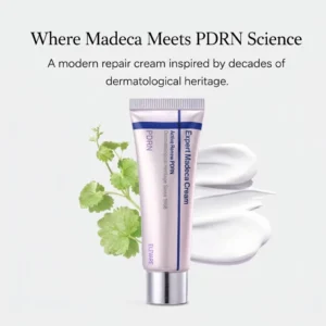 PDRN active renew cream before and after skin texture