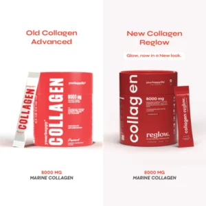 Premium marine collagen peptides by Reglow for hair and nails