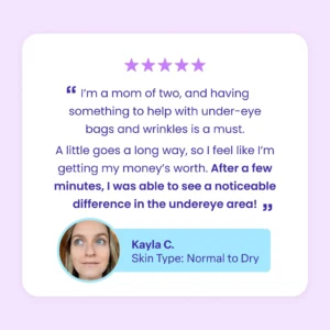 Instant Lift Eye Gel for reducing the look of under-eye bags