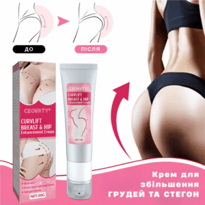 Ceoerty CurvLift cream before and after body contour results