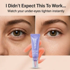 Fast-acting eye firming gel by Vilessa for dark circles