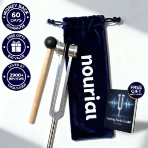 Weighted 128 Hz tuning fork by Nourial for bone vibration