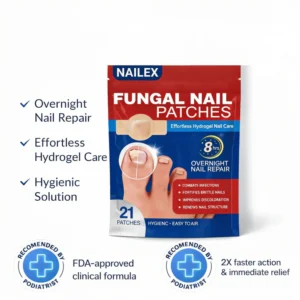 Nailex fungal nail renewal patches for yellow nails