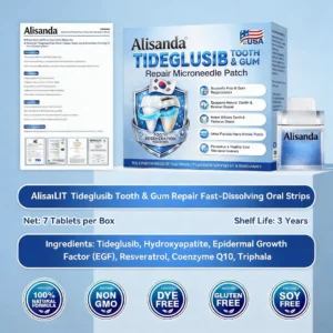 Tideglusib Oral Strips before and after results on tooth sensitivity