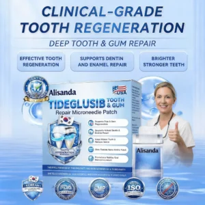 Tideglusib Fast‑Dissolving Tooth & Gum Repair Oral Strips for enamel