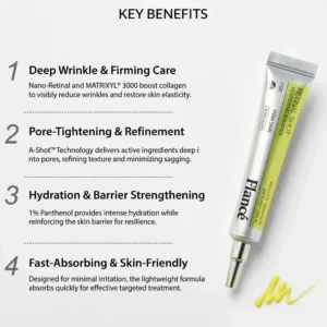 Advanced retinaldehyde serum by Flancé for aging skin