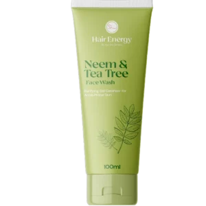 Neem and tea tree face wash for acne prone skin