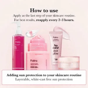 Best effective SPF 50+ for a dewy and radiant complexion