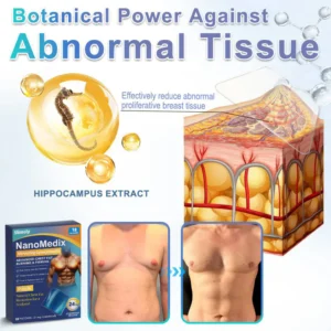 Slimoly Chest Patch before and after results on male breast reduction