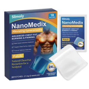 Effective chest fat burning patch by Slimoly for gynecomastia