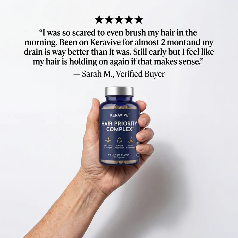 Hair Priority Complex for thinning hair and regrowth