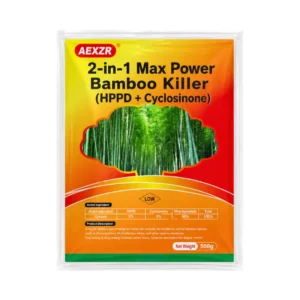 Powerful industrial strength bamboo herbicide by AEXZR