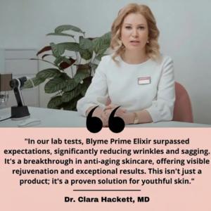 Advanced facial elixir by BLYME for a smooth makeup base