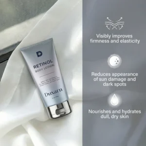 body lotion with retinol for improving skin texture