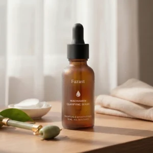 clarifying facial serum for smooth healthy looking skin