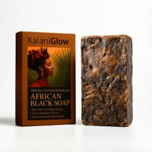 African Black Kit before and after results on cystic acne